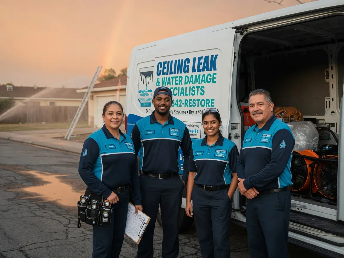 Ceiling Leak Cleanup company in Crowley, TX